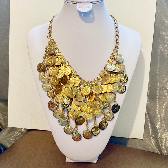 Necklace Cleopatra / Major statement. - Picture 1 of 8